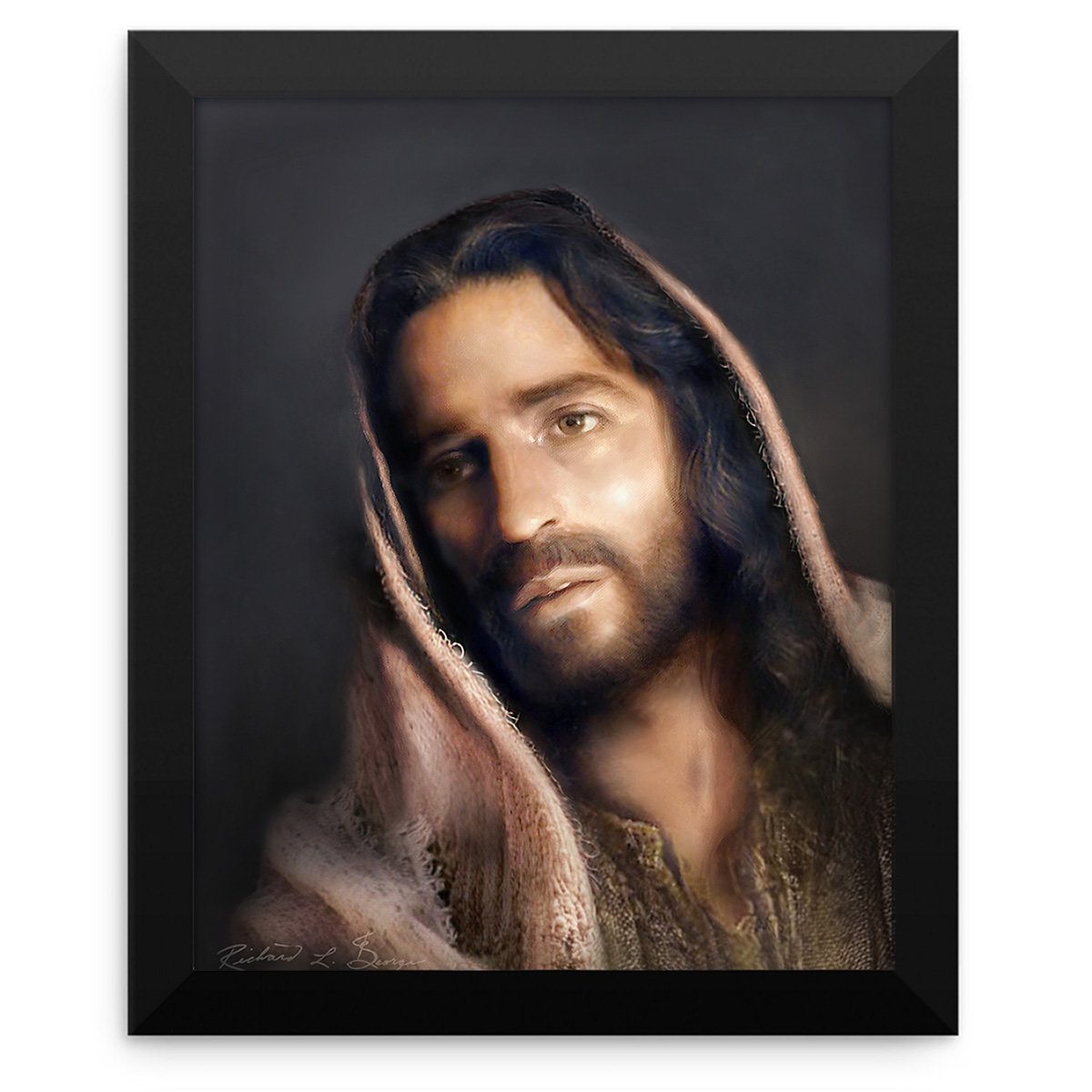 Portrait of the Christ Framed Art RL Studio