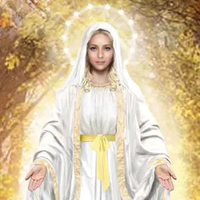 Image of Our Lady of Champian Our Lady of Good Help Religious Art By Artist RL George